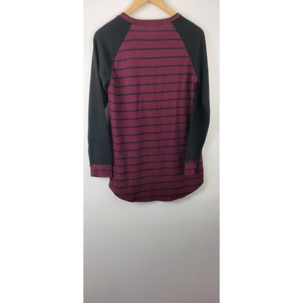 Perfect peach long sleeve soft rayon tee